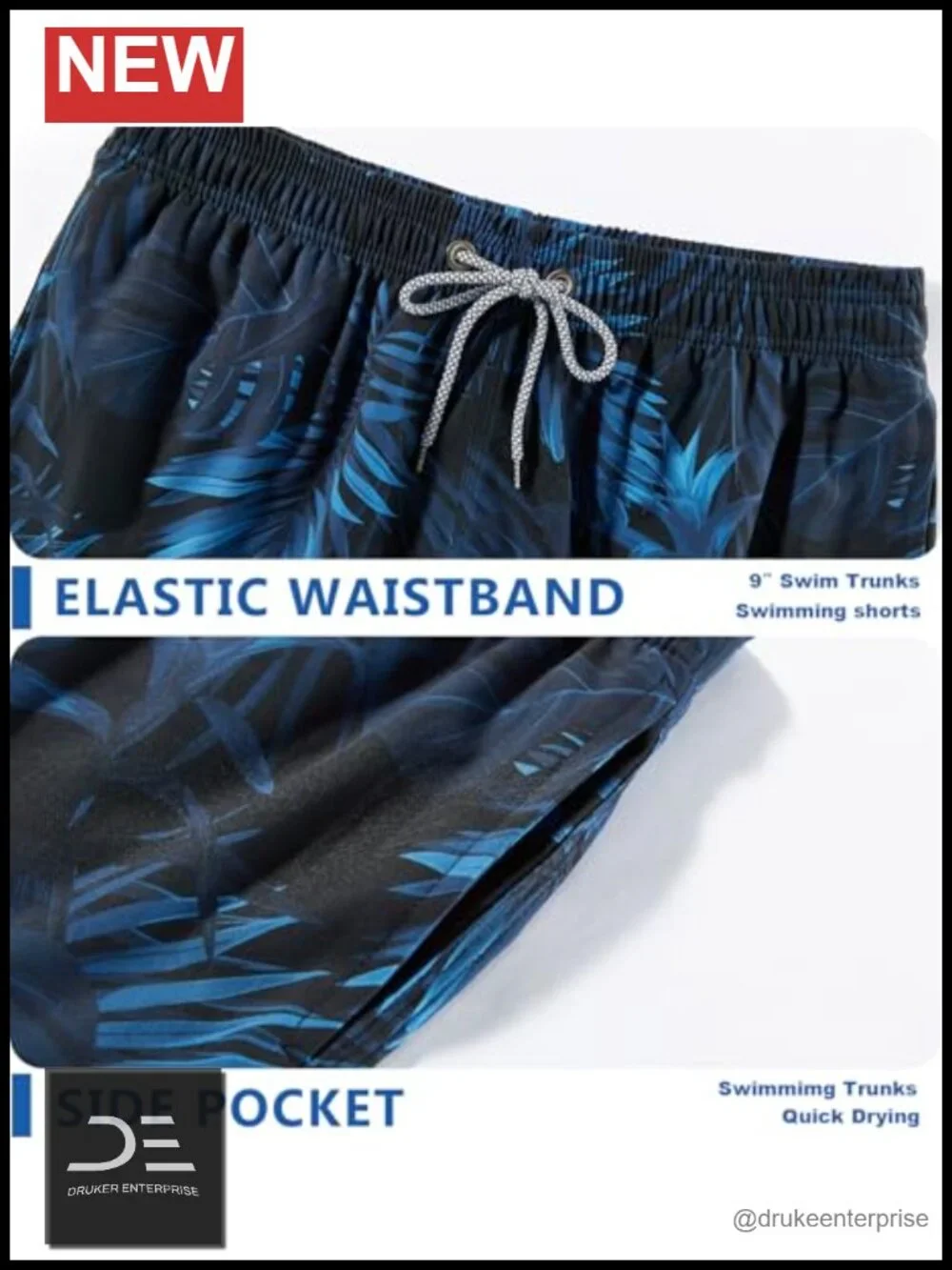 Men's Swim Trunks 9